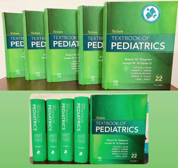 978-0323883054(-Nelson Textbook of Pediatrics, 5-Volume Set by Robert M. Kliegman MD and Joseph W. St. Geme III MD | May 10, 2024.