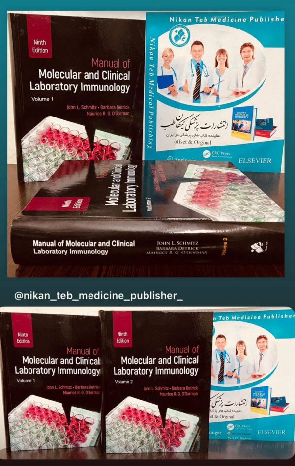 Manual of Molecular and Clinical Laboratory Immunology: 2 Volume Set (ASM Books) Part of: ASM Books (47 books) | by John L. Schmitz, Barbara Detrick, et al. | Dec 24, 2024 Publisher ‏ : ‎ #ASM Press; 9th edition (December 24, 2024) Language ‏ : ‎ English Hardcover ‏ : ‎ 1440 pages ISBN-10 ‏ : ‎ 1683673999 ISBN-13 ‏ : ‎ 978-1683673996 #Microbiology #Immunology #Infectious Diseases