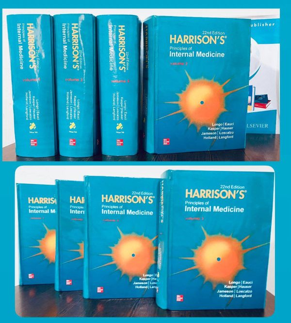 Harrison's Principles of Internal Medicine, Twenty-Second Edition (Vol.1 & Vol.2) ;(vol3& vol4) 22nd Edition *2025*