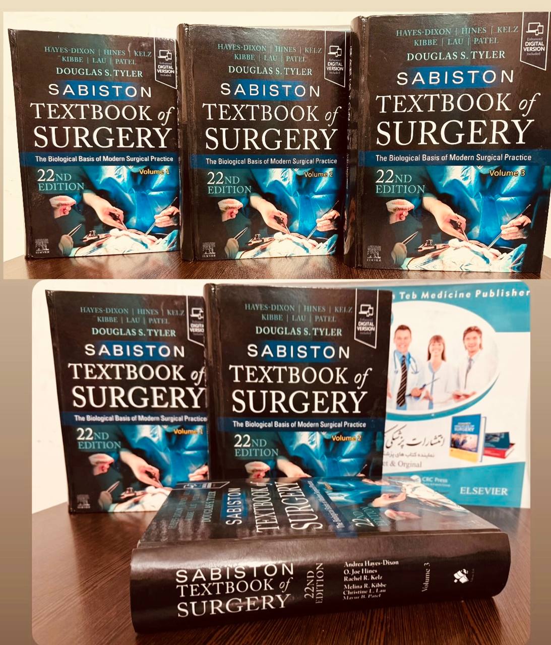photo_2025-10-19_17-38-43 📚 Sabiston Textbook of Surgery: The Biological Basis of Modern Surgical Practice ___________________ 📆 2026 🗃 22nd Edition ISBN : 978-0443124341